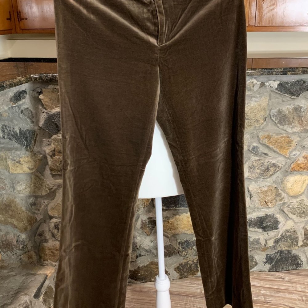 ralph lauren two piece brown suede women pant suit - Picture 11 of 11
